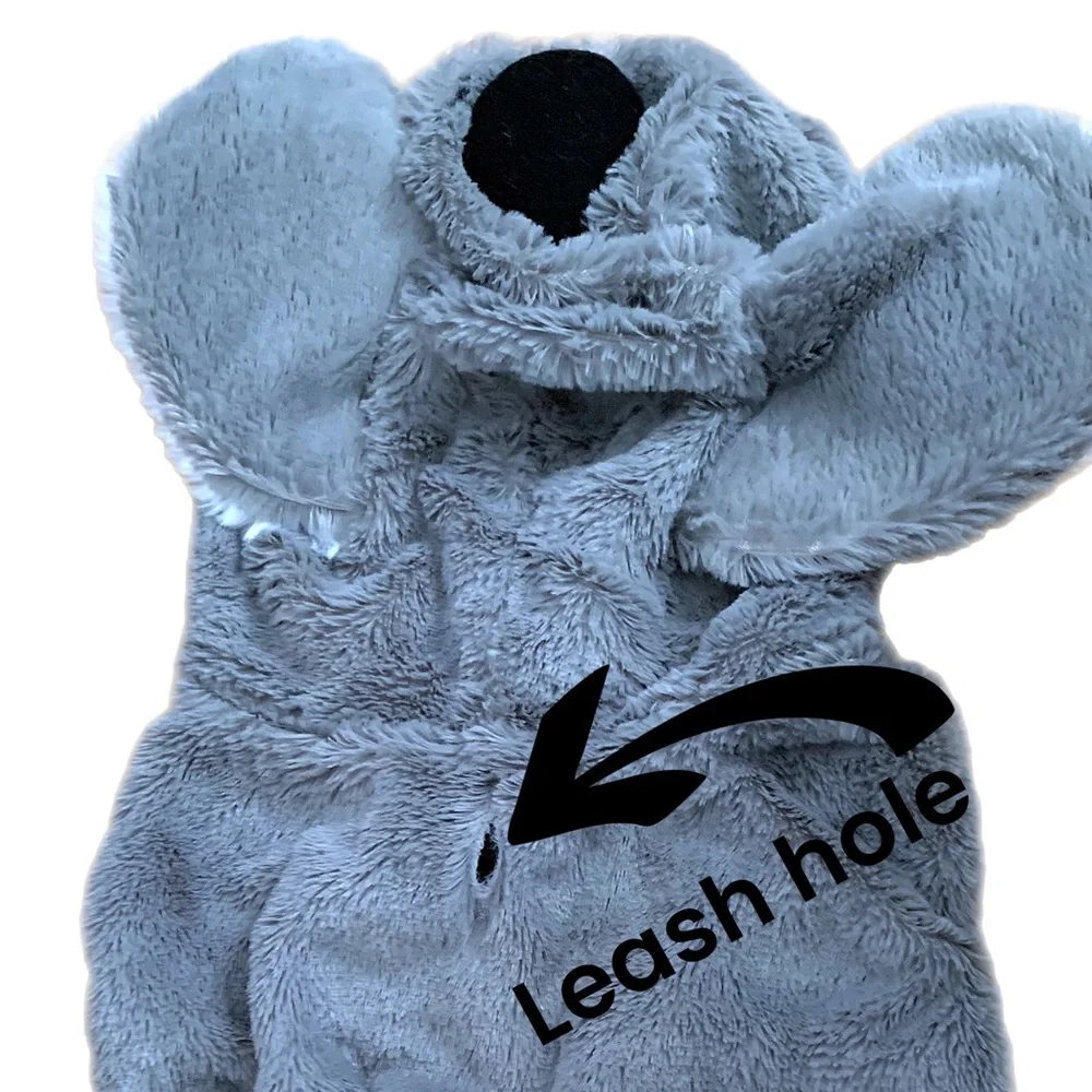 PET KOALA BEAR COSTUME NWT